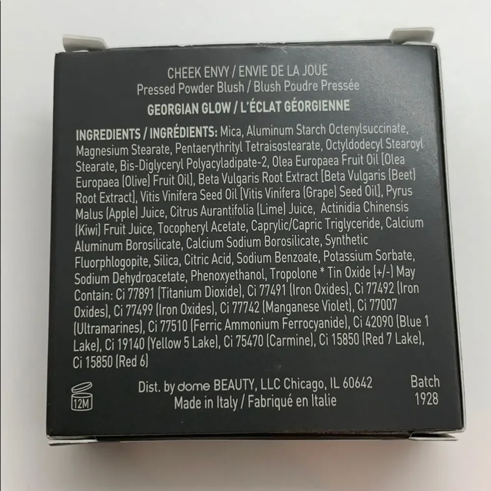 NIB Dome Beauty Powder Blush- Georgian Glow